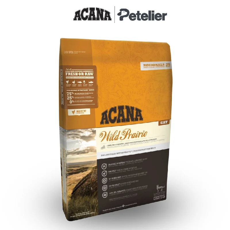 Acana Wild Prairie Cat 4.5kg Dry Premium Food, All Natural Biologically-Approriate