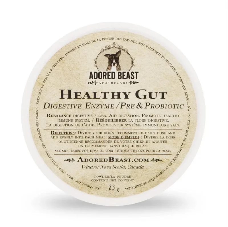 ADORED BEAST Healthy Gut Digestive Enzyme/ Pre & Probiotics, 83g