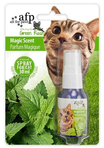 ALL FOR PAWS Green Rush Magic Scent Miris u spreju, s catnipom, 30ml