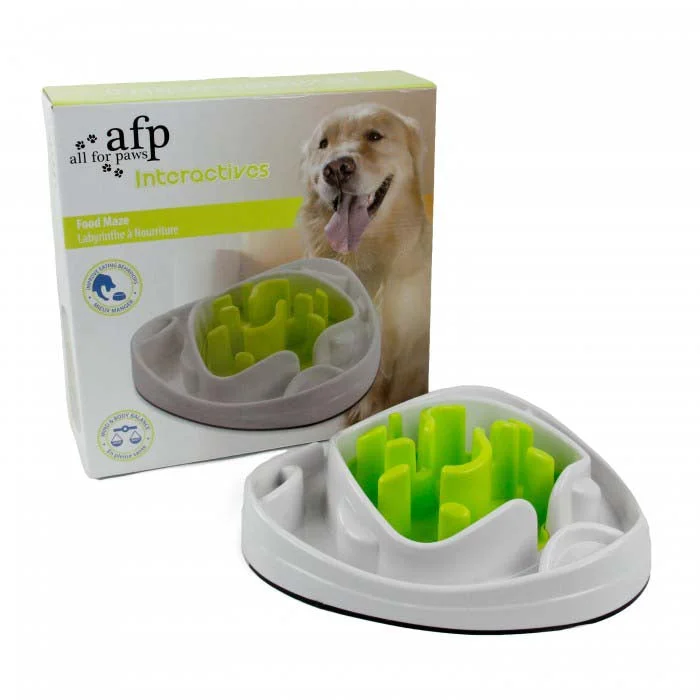 ALL FOR PAWS Interactives Food Maze, Zdjelica za sporije hranjenje, 28cm