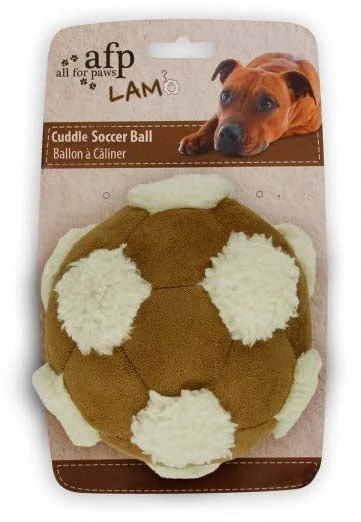 ALL FOR PAWS Lamb Cuddle Football, 15cm