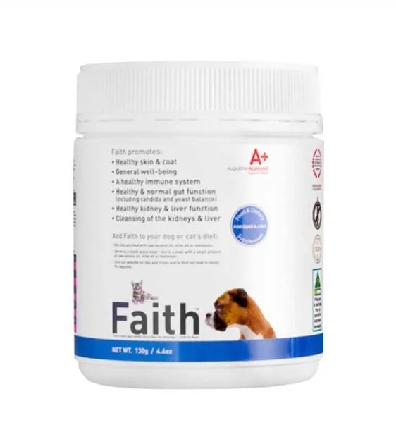 Augustine Approved Faith's Cleanse & Detox Supplement Powder for Dogs (Liver, Kidney, Skin, Coat & Gut)