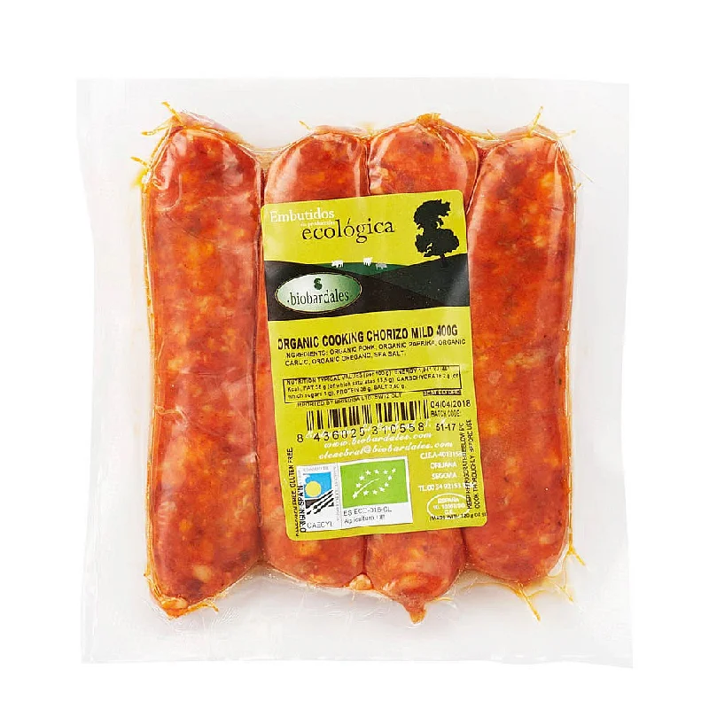 BioBardales Organic Cooking Chorizo Mild