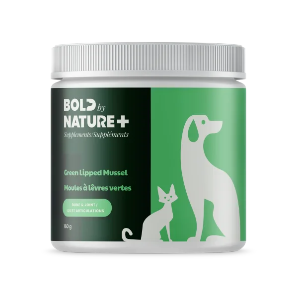 BOLD BY NATURE Green Lipped Mussel Supplement, 160g