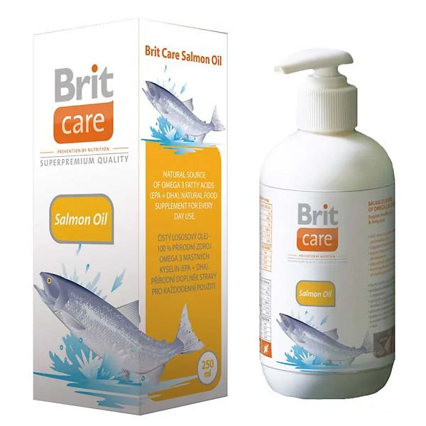 BRIT CARE Ulje lososa, dodatak prehrani za pse, 250 ml