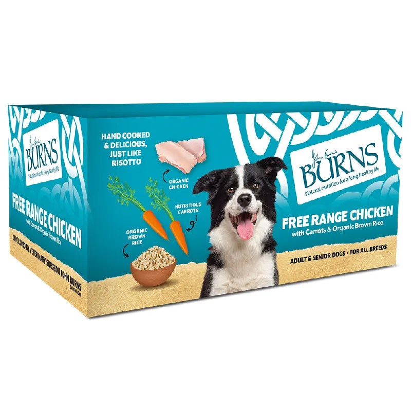 Burns - Penlan Wet Dog Food - Free Range Chicken - 6 Pack (395g)