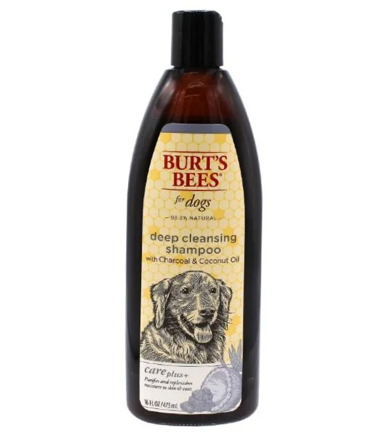 35% OFF: Burt's Bees Care Plus+ Deep Cleansing Charcoal & Coconut Oil Dog Shampoo