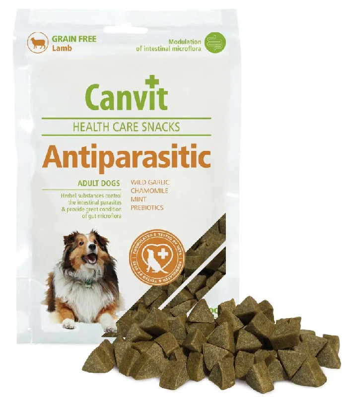 CANVIT Antiparasitic - poslastica s janjetinom, bez žitarica, 200g