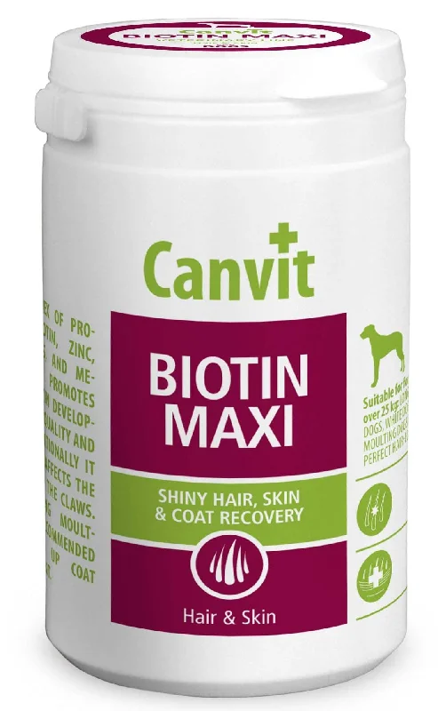 CANVIT Biotin Maxi Hair&Skin tablete, dodatak prehrani za pse 230g, 76 kom