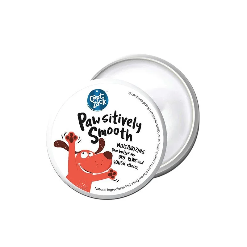 Captain Zack Pawsitively Smooth Paw Butter Moisturizer for Dogs