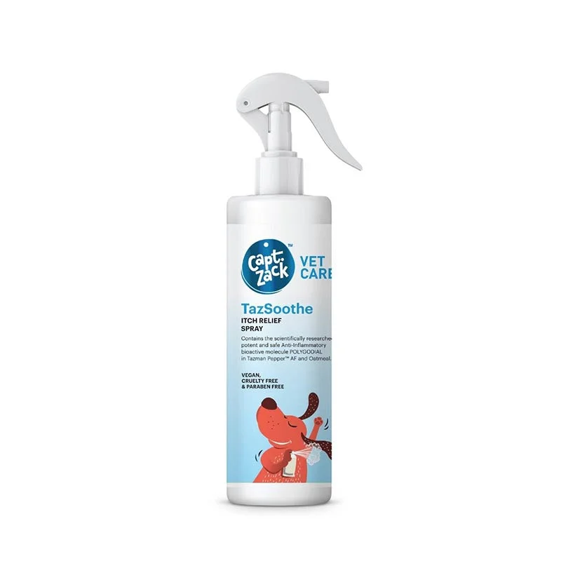 Captain Zack Vet Care - TazSoothe Itch Relief Spray for Dogs