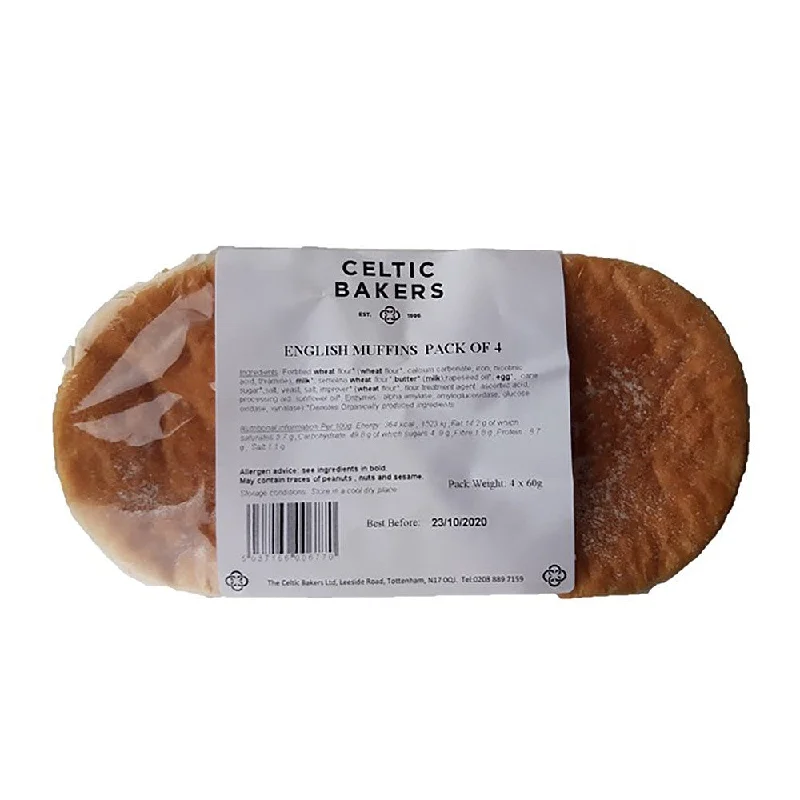 Celtic English Muffins 240g