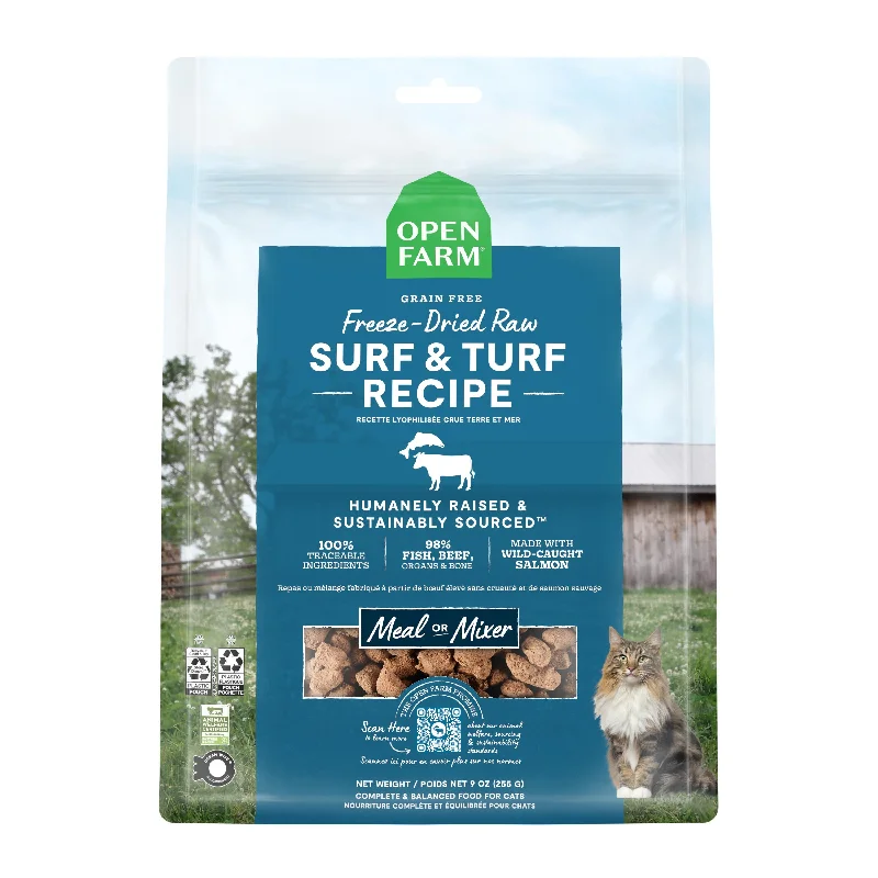 OPEN FARM Freeze-Dried Raw Surf & Turf Morsels, 99g (3.5oz)