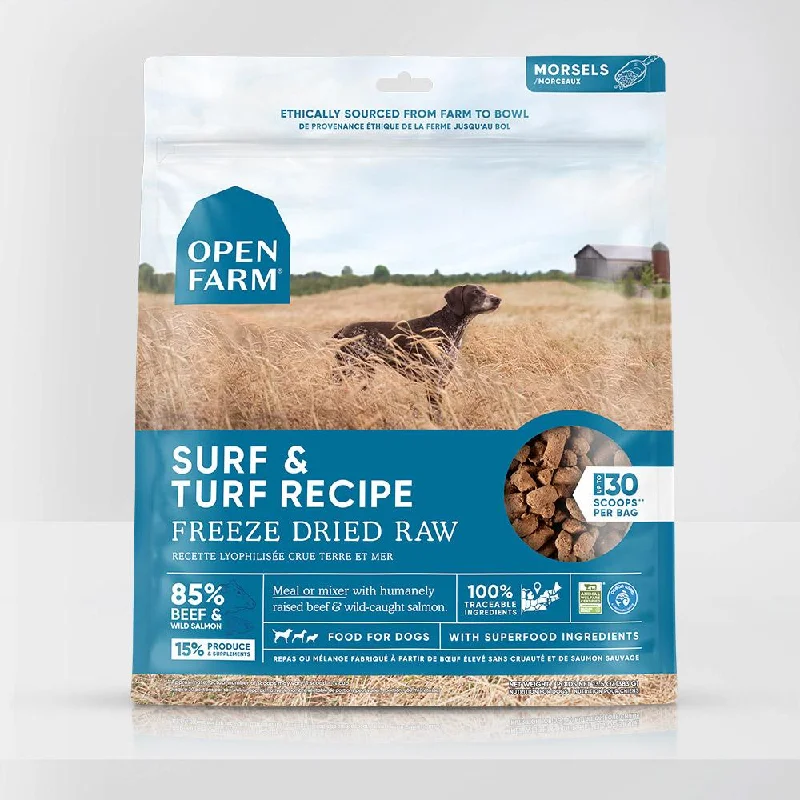 Open Farm Surf & Turf Recipe - Freeze Dried Raw