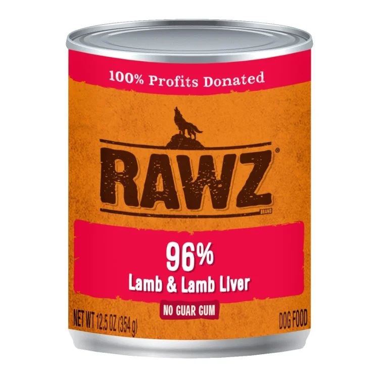 RAWZ 96% Lamb & Lamb Liver