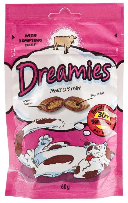 DREAMIES Poslastica s govedinom, 60g