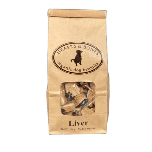 Liver Organic Dog Biscuits