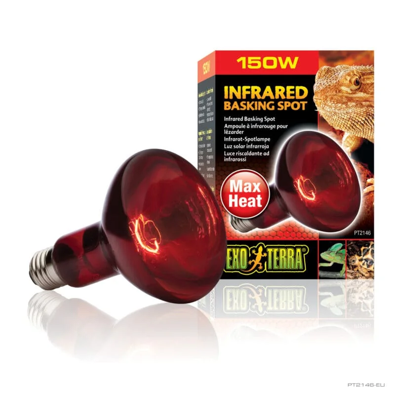 Exo Terra Heat Glo Infrared Basking Spot Lamp 150w