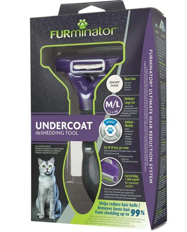 FURminator M/L za veće mačke kratke dlake (4,5kg)