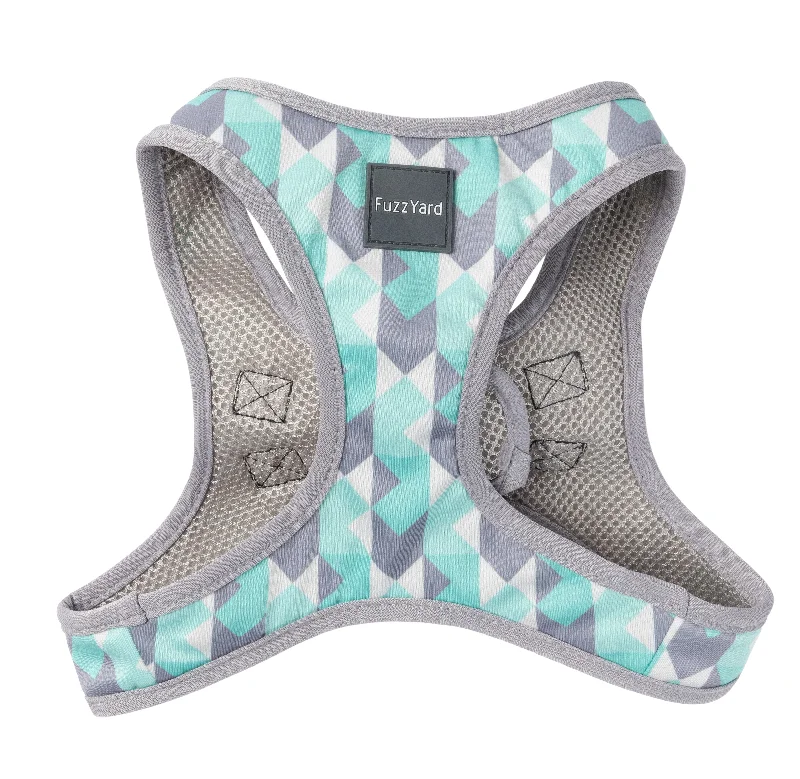 FuzzYard Mint Fizz Dog Step In Harness