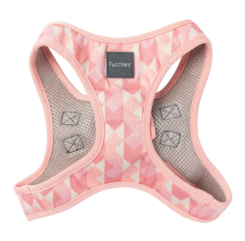 FuzzYard Pink Lemonade Dog Step In Harness