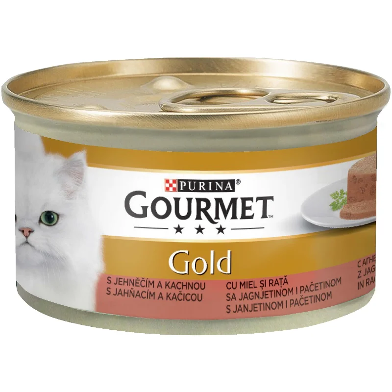 GOURMET Gold janjetinom i pačetinom, pašteta, 85g