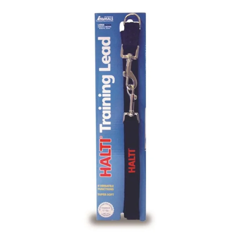 Halti Dog Training Multi Length Lead - Large - Black