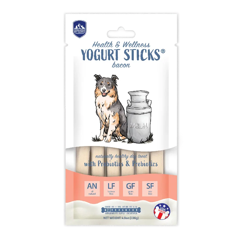 Himalayan Pet Supply Dog Chew - Yogurt Sticks Bacon 4oz Bag