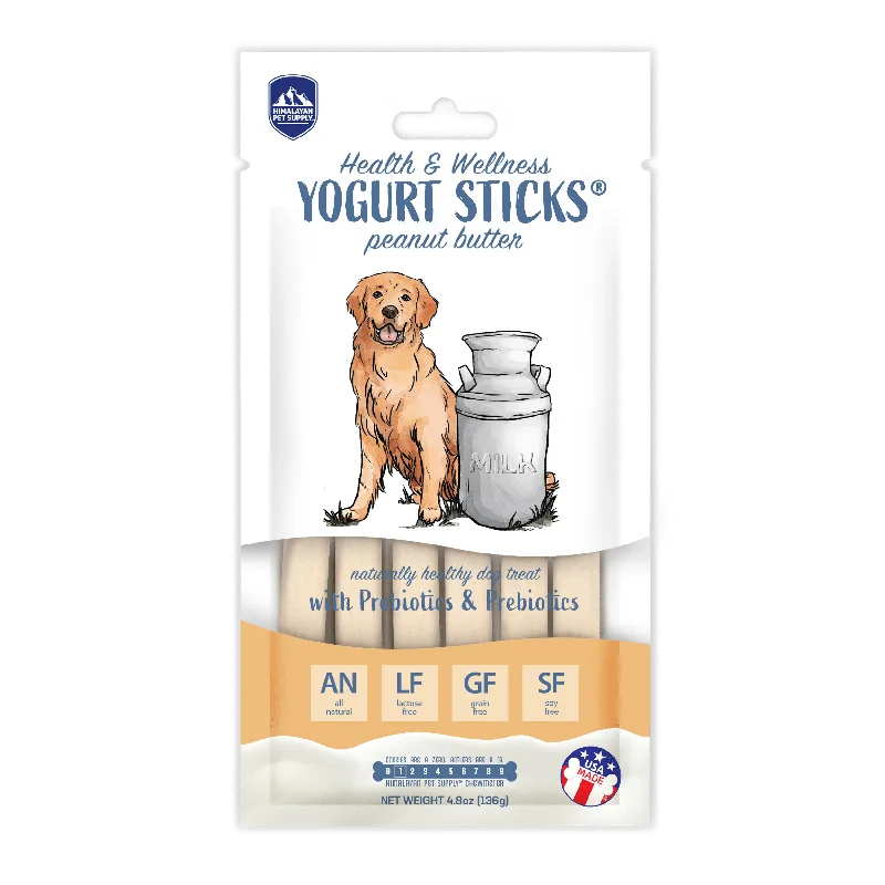 Himalayan Pet Supply Dog Chew - Yogurt Sticks Peanut Butter 4oz Bag