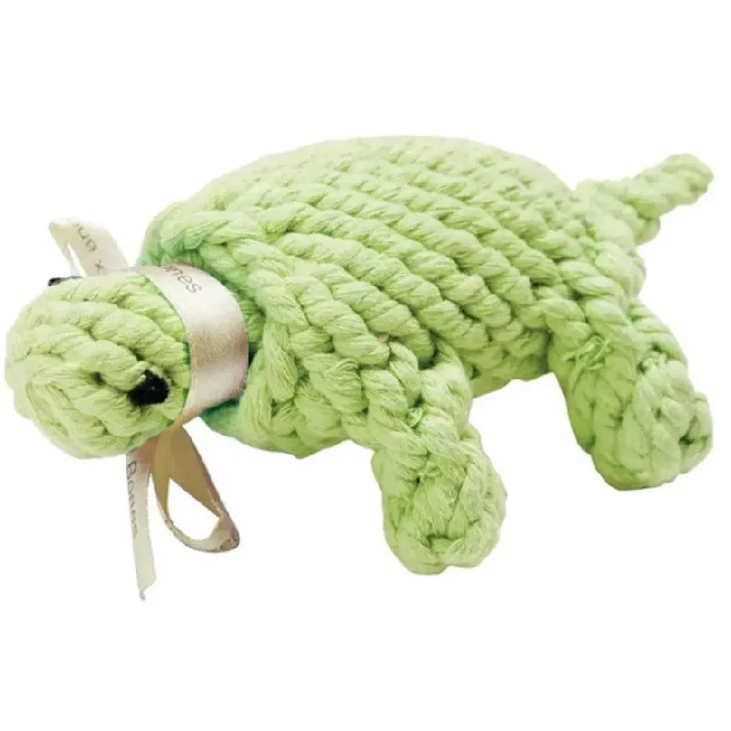 Jax & Bones Ted the Turtle Rope Dog Toy