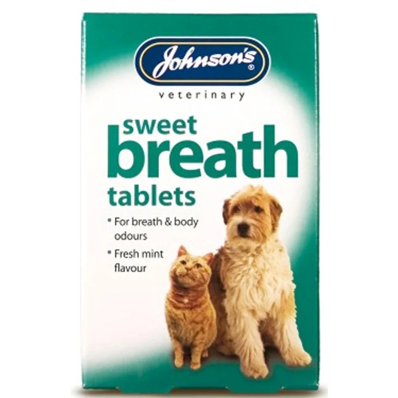 Johnson's Veterinary | Dog & Cat Dental Care | Sweet Breath Tablets