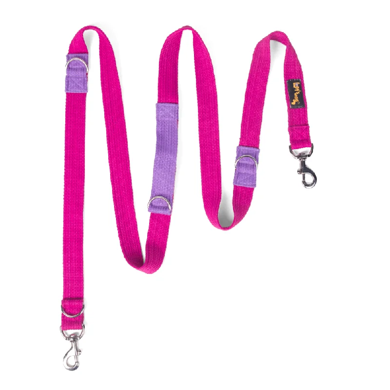 Let's Wag Multi Purpose Leash for Dogs (Pink)