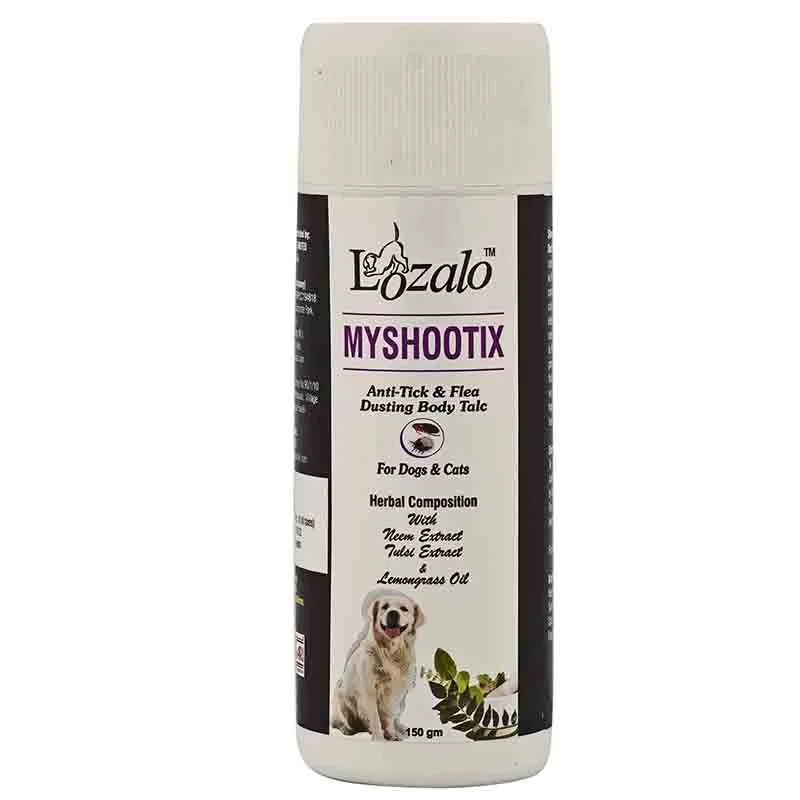 Lozalo My Shootix Anti Tick and Flea Powder for Dog and Cats