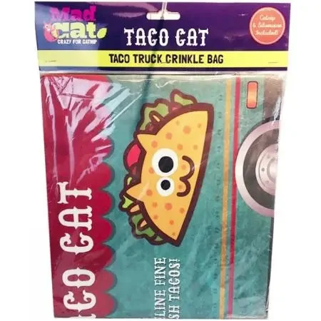 Mad Cat Taco Truck Crinkle Bag