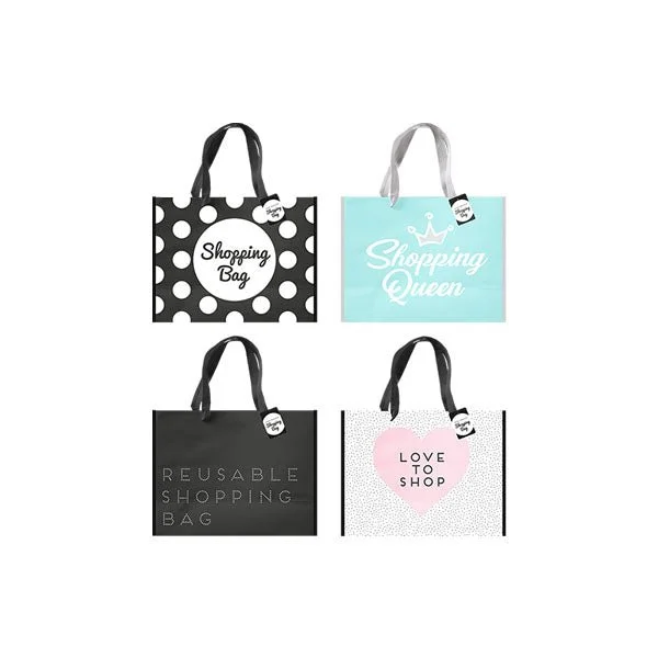 Non Woven Printed Slogan Shopping Bag