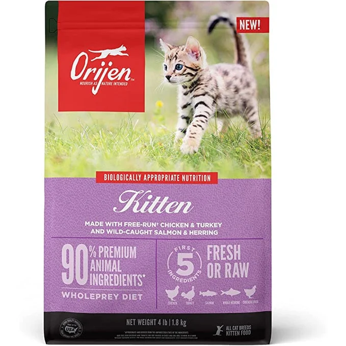 Orijen Kitten Dry Premium Food, All Natural Biologically-Approriate, 340g