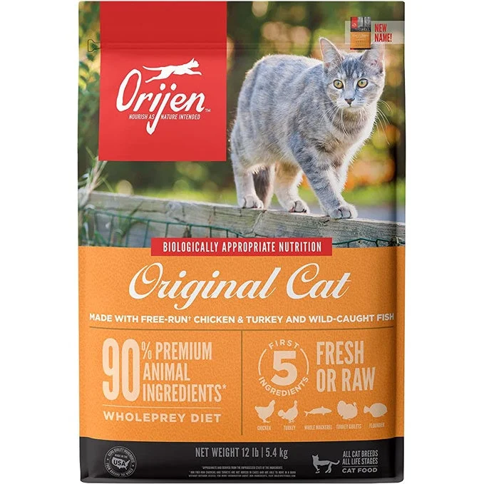 Orijen Original Cat Dry Premium Food, All Natural Biologically-Approriate, 1.8kg