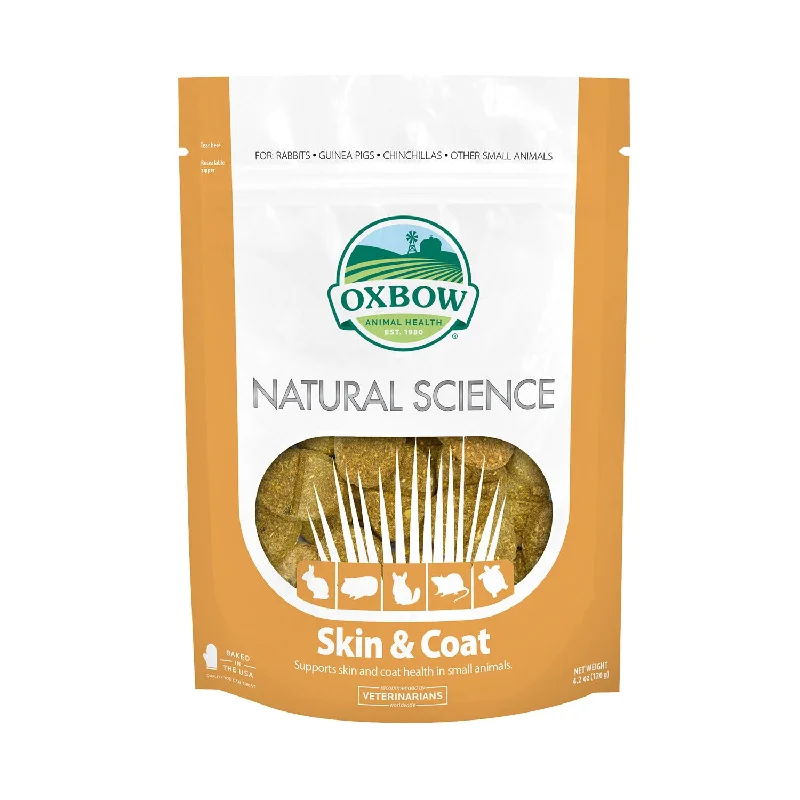 Oxbow Natural Science Skin & Coat Support Small Pet Supplements