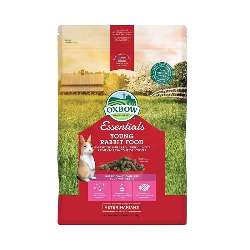 Oxbow Essentials Young Rabbit Food Dry Small Animal Food