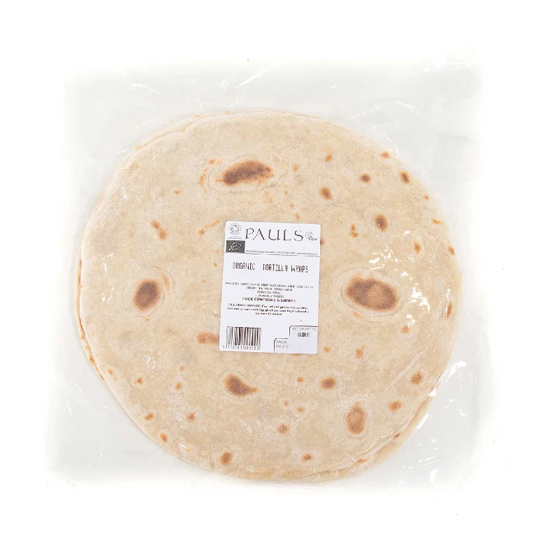 Pauls White Tortilla Wraps 5 pack