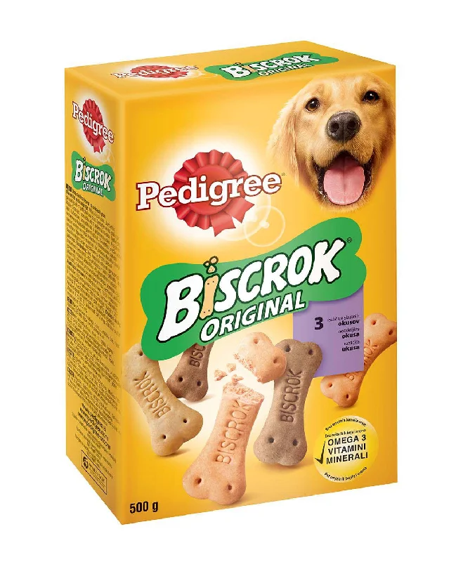 PEDIGREE  Biscrok Original, s piletinom, govedinom i koštanom moždinom