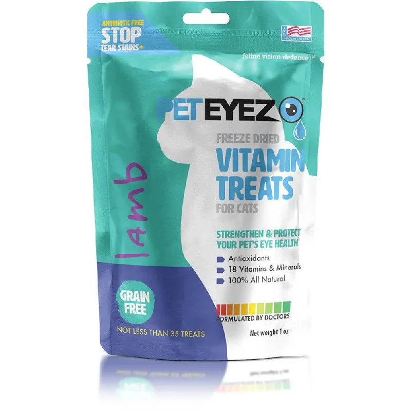 Pet Eyez™️ Vitamin Treats for Cats  Lamb Flavor