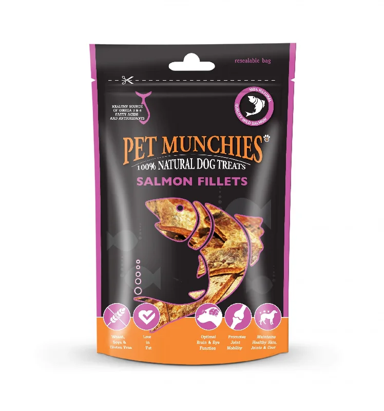 Pet Munchies - Salmon Fillets - 90g