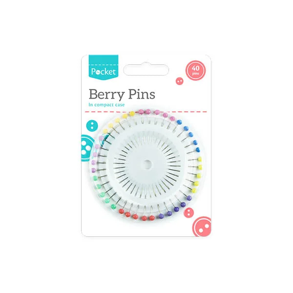 Pocket Berry Pins 40 Pack