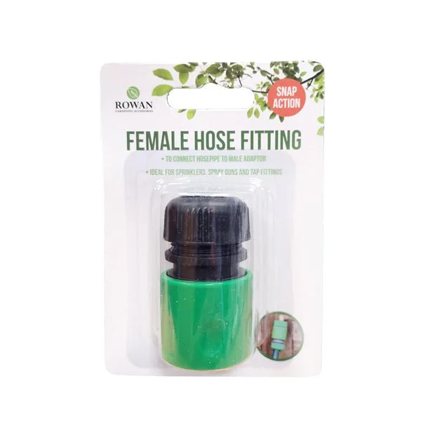 Rowan Female Hose Fitting Snap Action