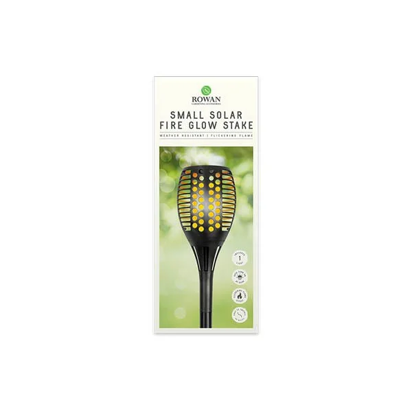 Rowan Small Solar Fire Glow Stake