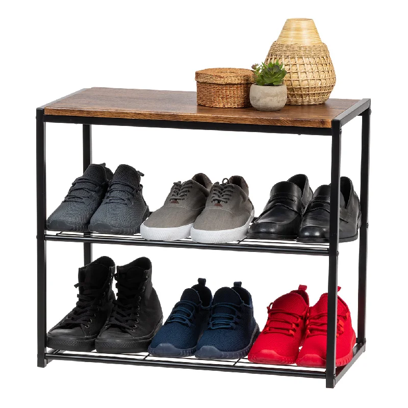 Shoe Storage Organizer with Shelf