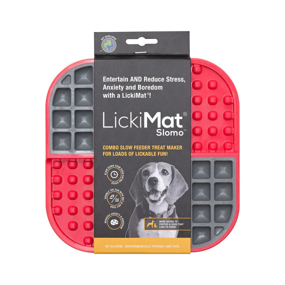 Lickimat Slomo Red