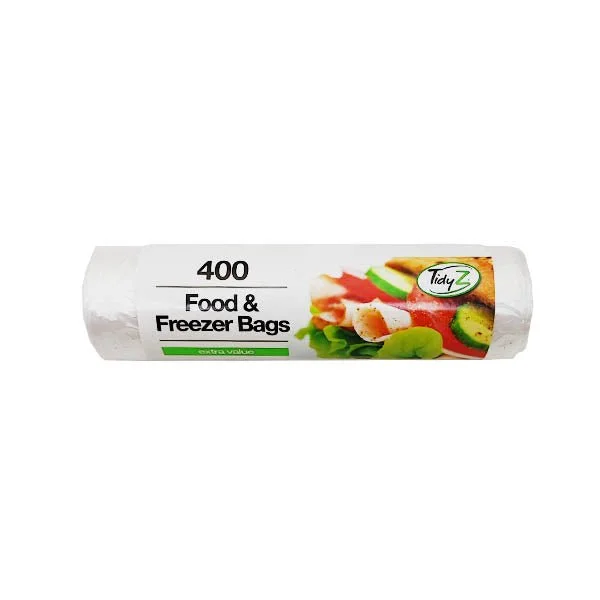 Tidy Z Food & Freezer Bags 400 Pack