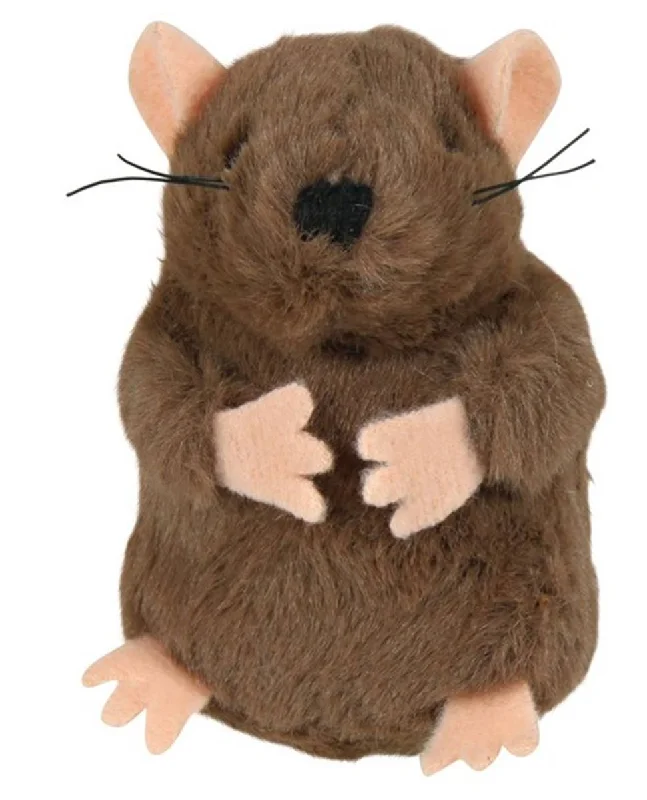 Trixie Plush Mole Cat Toy With Catnip & Sound 5cm